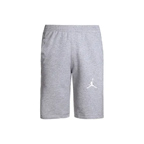 JORDAN Gray Men's Casual Shorts Джордан Серый Мужские Повседневные Шорты