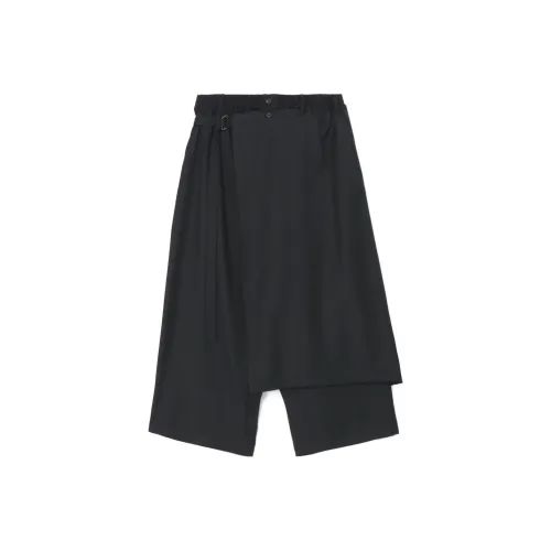 Yohji Yamamoto Черные Унисекс Повседневные Штаны