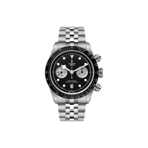 TUDOR Автоматический Механический Движение Унисекс Коллекция BLACK BAY Часы 41 мм Черные