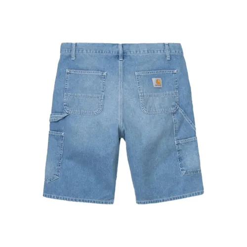 Carhartt WIP Джинсовые синие мужские джинсовые шорты