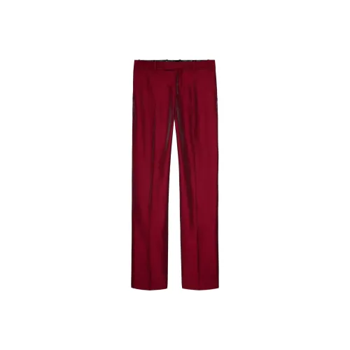 ZARA Red Men's Suit Pants ZARA Красные Мужские Костюмовые Штаны