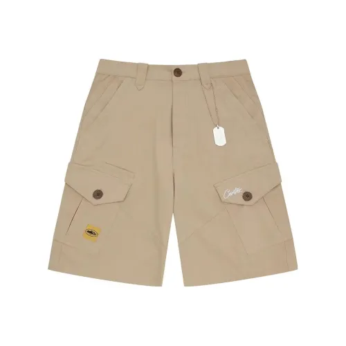 Corteiz Светло-янтарные Унисекс Шорты карго