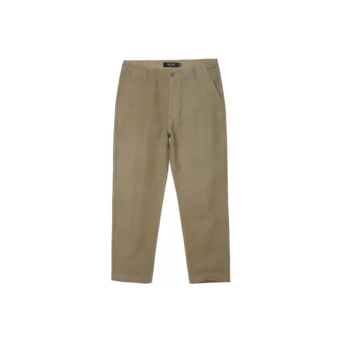 AKCLUB Хаки Мужские Повседневные Штаны