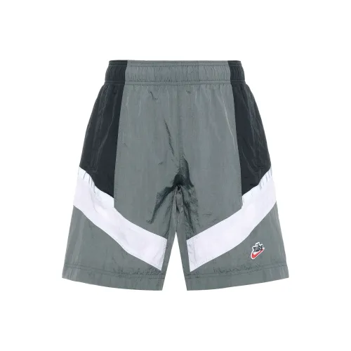 Nike Железо Серый/Черный/Белый Мужские Повседневные Шорты
