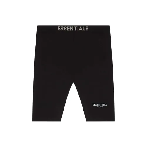 Fear of God Essentials FW20 Черные Унисекс Повседневные шорты
