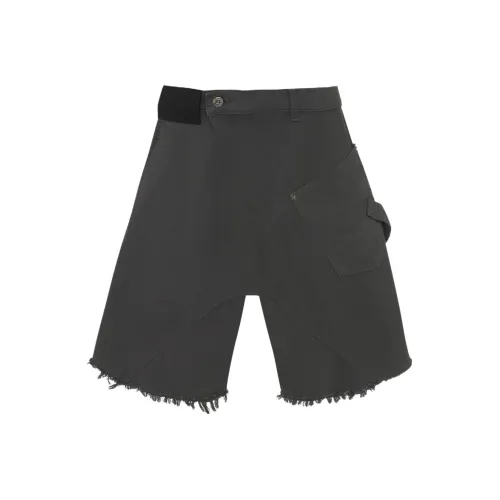 JW Anderson Gray Мужские Карго Шорты