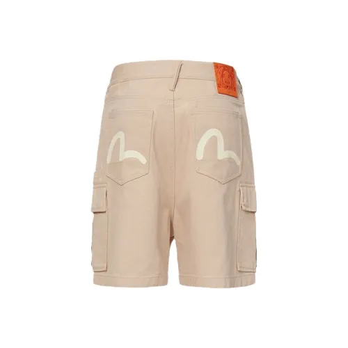 EVISU Песочный Мужские Карго Шорты
