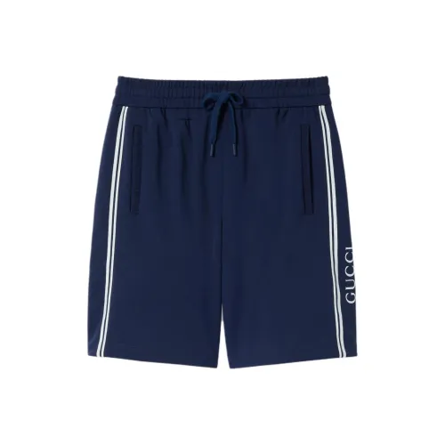 GUCCI Blue Men's Casual Shorts GUCCI Синий Мужские Повседневные Шорты