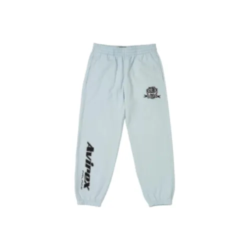 Дворцовый X AVIREX FW23 Co Branded SERIES Голубой и розовый Унисекс Повседневные брюки