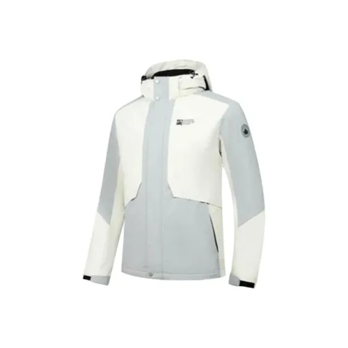 QIAODAN Тренчкот Мужской Дымчатый Белый Тихий Серый