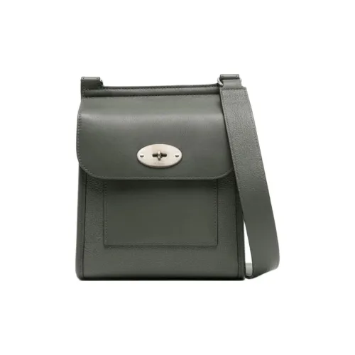 Mulberry Телячья кожа Сумка через плечо Маленькая Мужская Зеленая