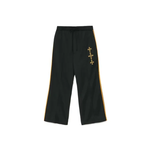 Yohji Yamamoto Черные Унисекс Повседневные Штаны
