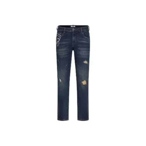 KARL LAGERFELD Джинсы Мужские Синие