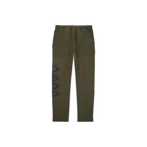 Джордан Travis Scott Army Green Мужские Повседневные Штаны
