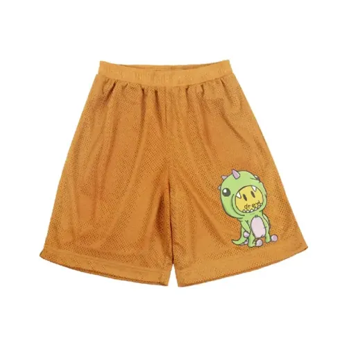 Drew House Smiley Collection Оранжевые Унисекс Повседневные Шорты