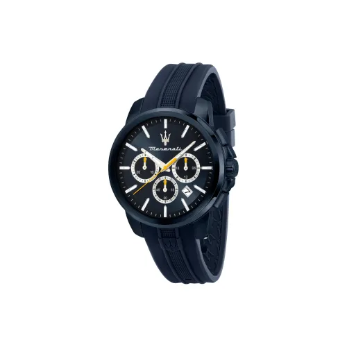 Maserati Кварцевый механизм Мужские часы 42 мм Синий