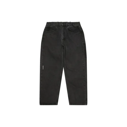 AAPE Черный BК L Мужские Джинсы