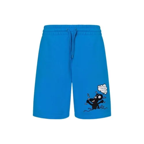 MOSCHINO Blue Men's Casual Shorts MOSCHINO Синий Мужские Повседневные Шорты