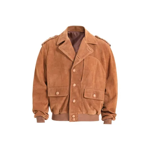 SEE ALSO Кожа Куртка Унисекс CAMEL