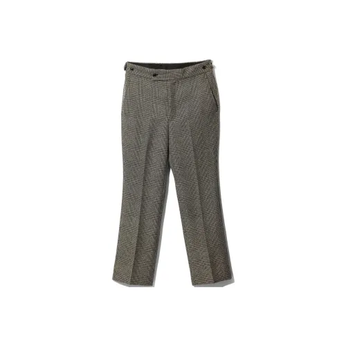 Needles Коричневый Унисекс Костюмные Брюки