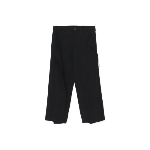 Yohji Yamamoto Черные Унисекс Повседневные Штаны