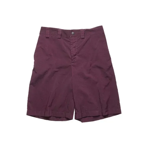 ACNE STUDIOS Повседневные шорты Мужские Умбра Красный