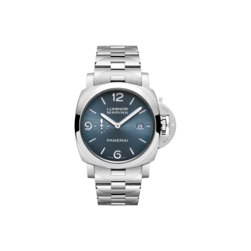 PANERAI Luminor Marina Collection Автоматический Механический Механизм Унисекс Часы 44 мм Синий Циферблат