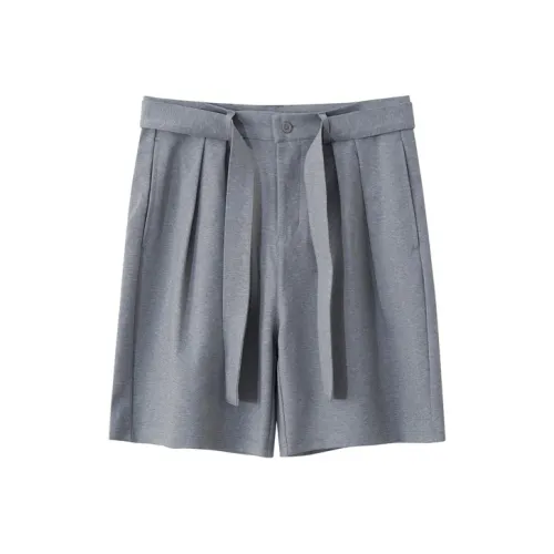 Лайнер Повседневные Шорты Мужские Shark Серый