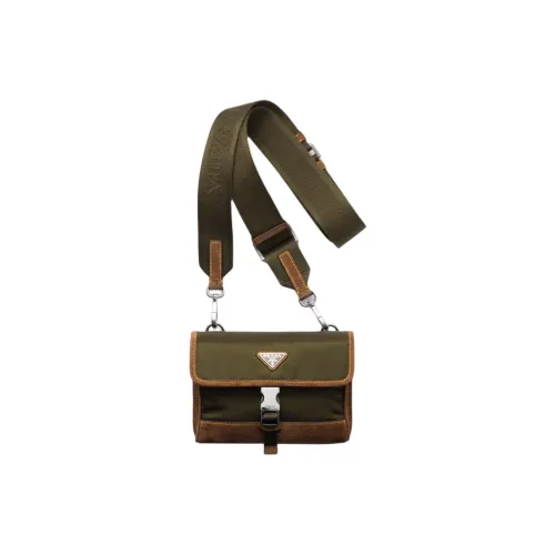 PRADA Переработанный полиамид чехол для телефона унисекс мускус с какао