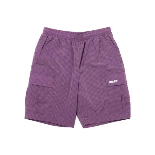 PALACE Purple Men's Casual Shorts PALACE Фиолетовые Мужские Повседневные Шорты