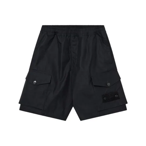 STONE ISLAND Ghost Collection Карго Шорты Мужские Черные