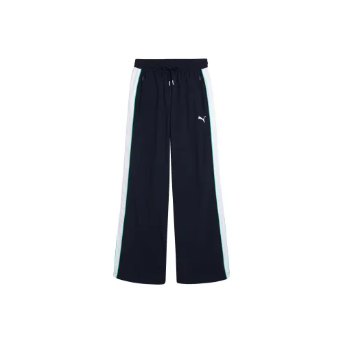 PUMA Повседневные штаны Унисекс Темно-синий