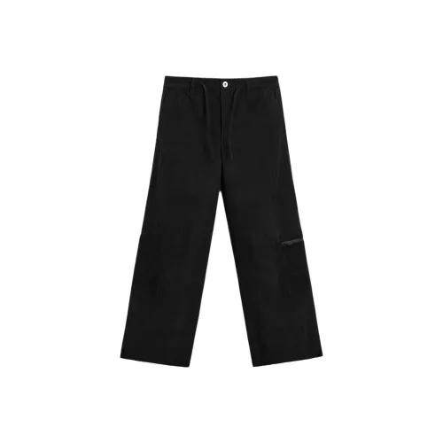 ZARA Новогодний Черный Мужской Карго Брюки