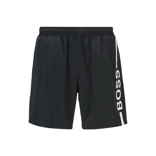 Hugo Boss Черные Мужские Повседневные Шорты