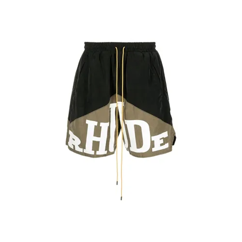 RHUDE Черные Мужские Повседневные Шорты
