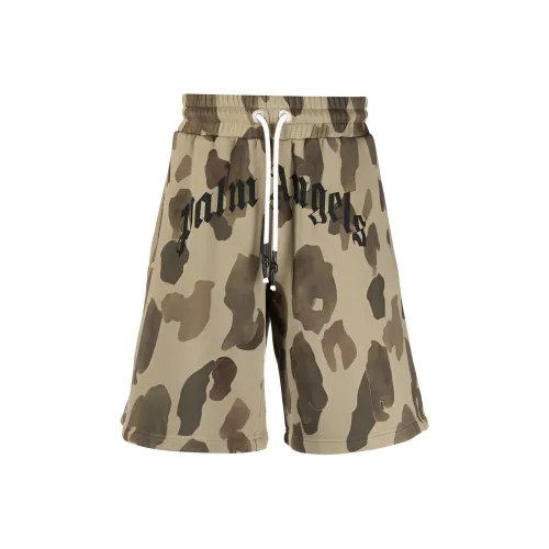 PALM ANGELS Зеленые Мужские Повседневные Шорты