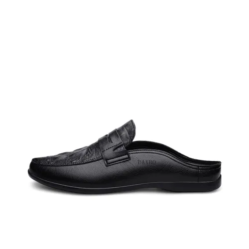 UAXBO Резиновая подошва устойчивая к истиранию домашние тапочки мужские черные