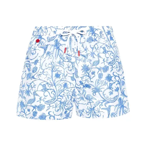 KITON Повседневные шорты Мужские Белые