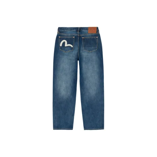 EVISU Джинсовый Синий Мужские Джинсы