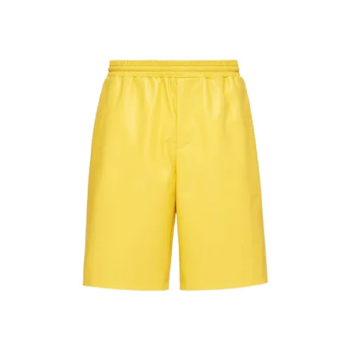 PRADA Желтые Мужские Повседневные Шорты