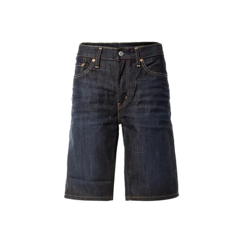 Levis Темный деним Мужские Джинсовые шорты