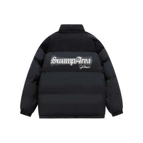 SWAMP AREA Хлопковый пуховик унисекс