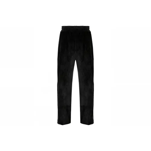 GCDS Мужские Повседневные Брюки Черные