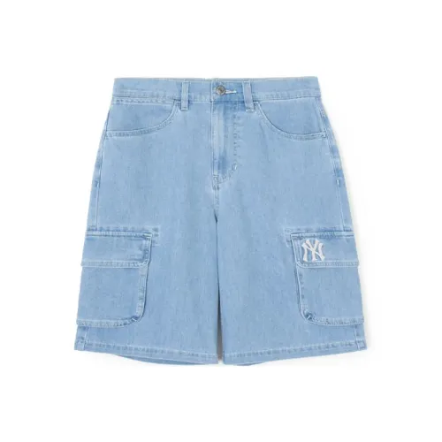 MLB Синие Унисекс Джинсовые Шорты