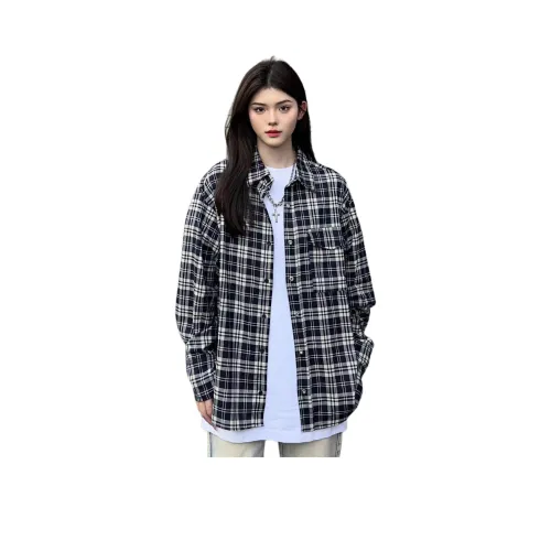 PISYPOX Черная унисекс рубашка