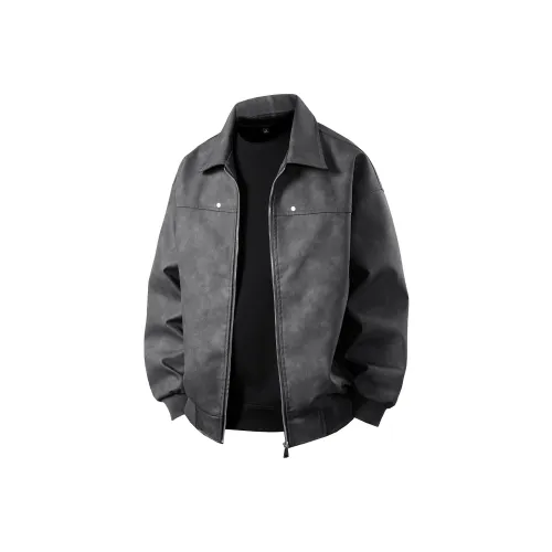 SANTASTIC Кожа Куртка Унисекс