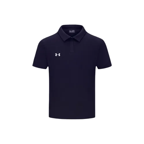 Under Armour Under Armour Поло Унисекс Темно-синий