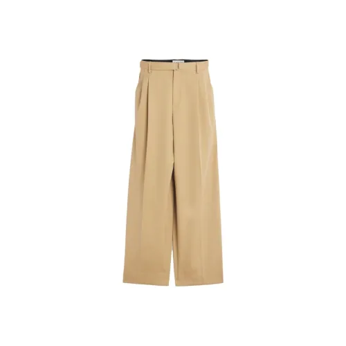 Lanvin Khaki Мужские Повседневные Брюки