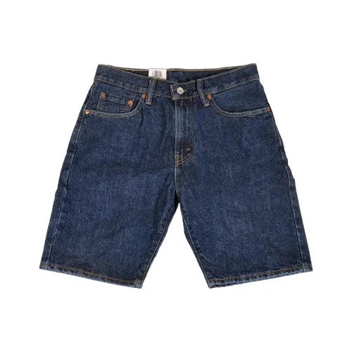 Levis Blue Men's Denim Shorts Левис Синий Мужские Джинсовые Шорты