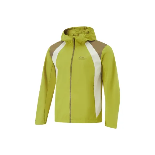 LINING Fitness Series Тренчкот Мужской Зеленый